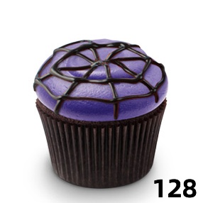 Cupcakes 2048 chocolate spider web 